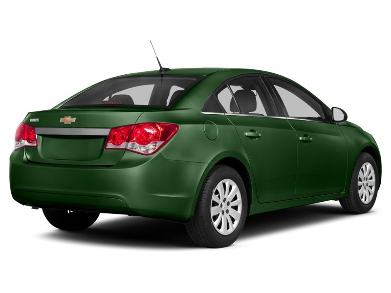 2014 Chevrolet Cruze 4dr Sdn Eco Rainforest Green Metallic  Shot 8