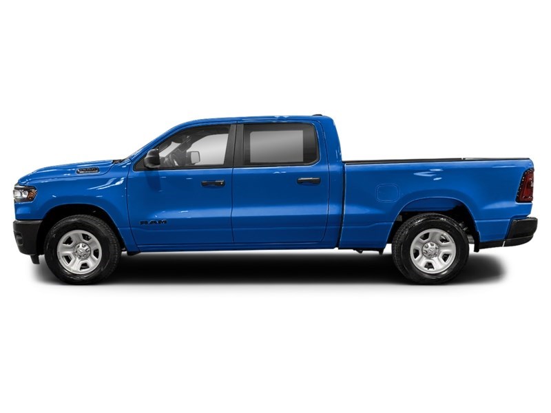 2025 RAM 1500 Big Horn 4x4 Crew Cab | Off-Roader, Sport Group Hydro Blue Pearl  Shot 8